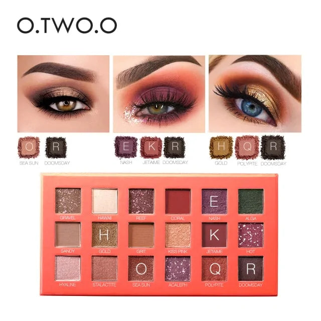 Palette de Maquillage Colors – Kit Cosmétique Ombres à Paupières