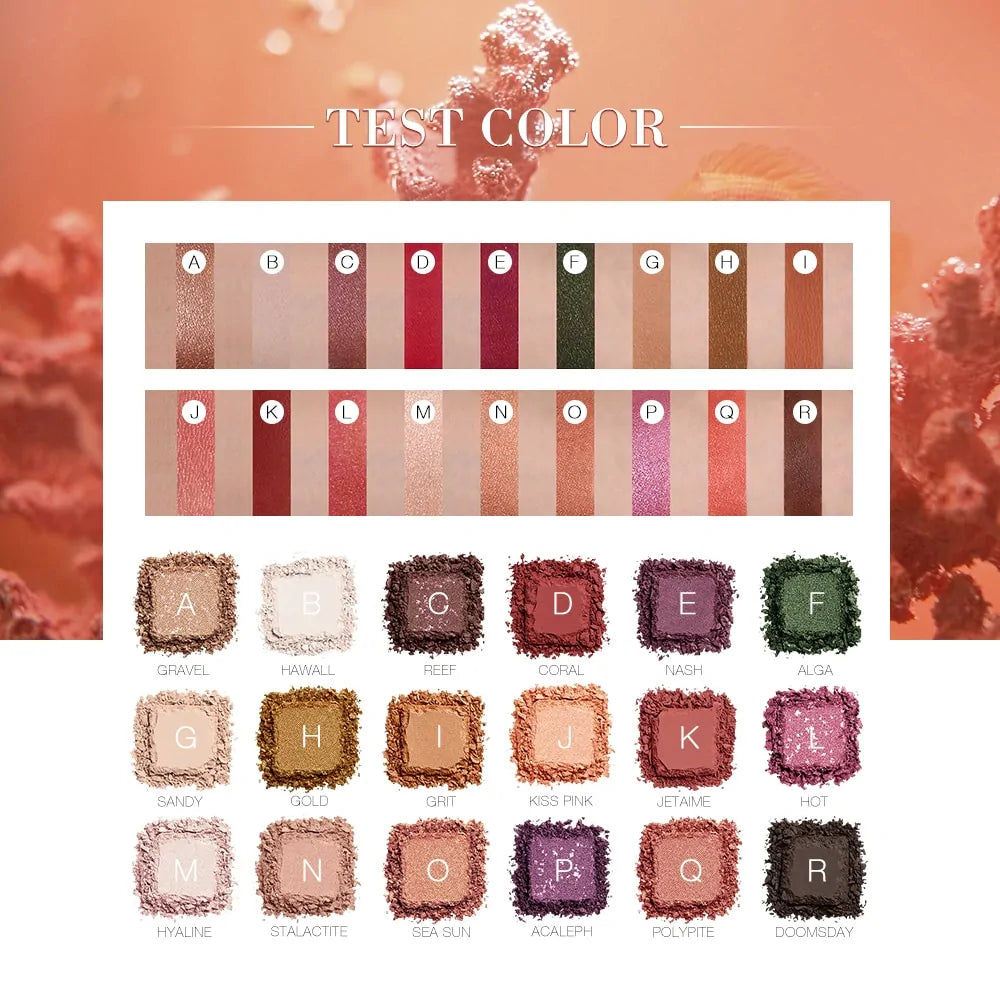 Palette de Maquillage Colors – Kit Cosmétique Ombres à Paupières